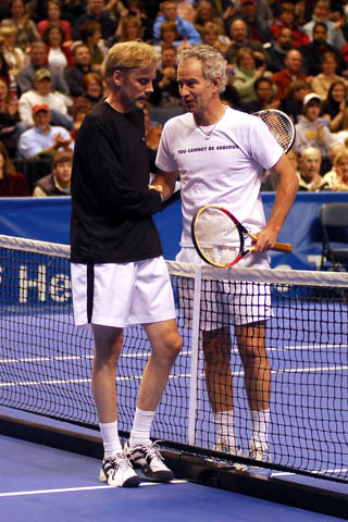 John McEnroe and Bill Przybysz